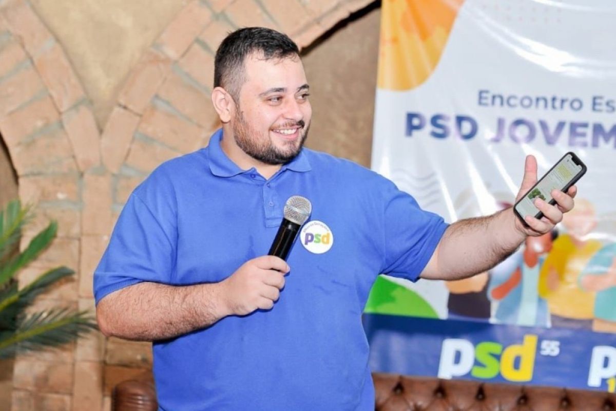 Presidente da juventude do PSD deixa pré-campanha de Vanderlan e anuncia apoio a Mabel