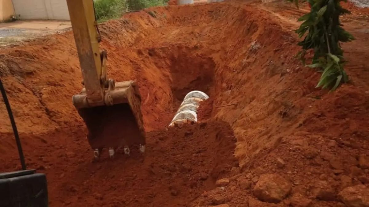 Moradores cobram conclusão de obra de drenagem no Jardim Goiás