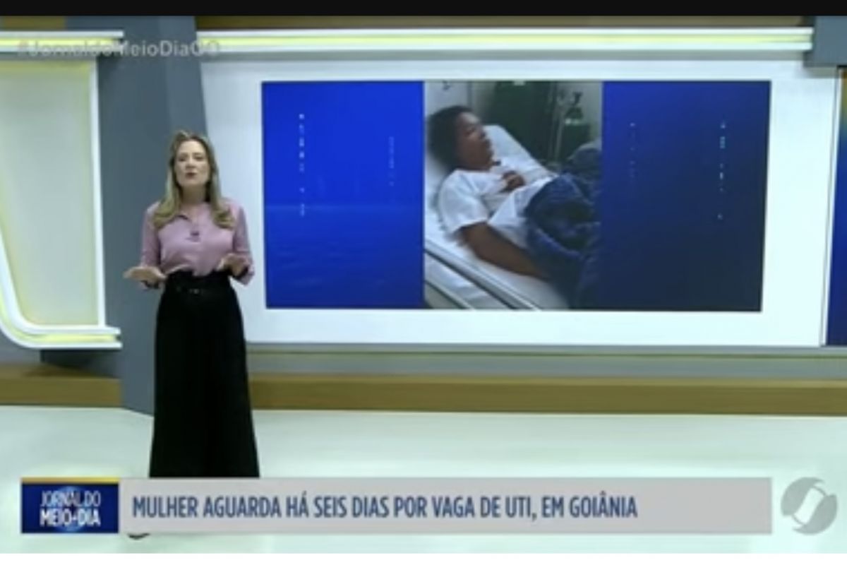 Mulher aguarda há seis dias por vaga de UTI em Goiânia