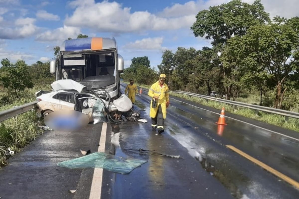 BRs em Goiás têm média de 6 acidentes por dia