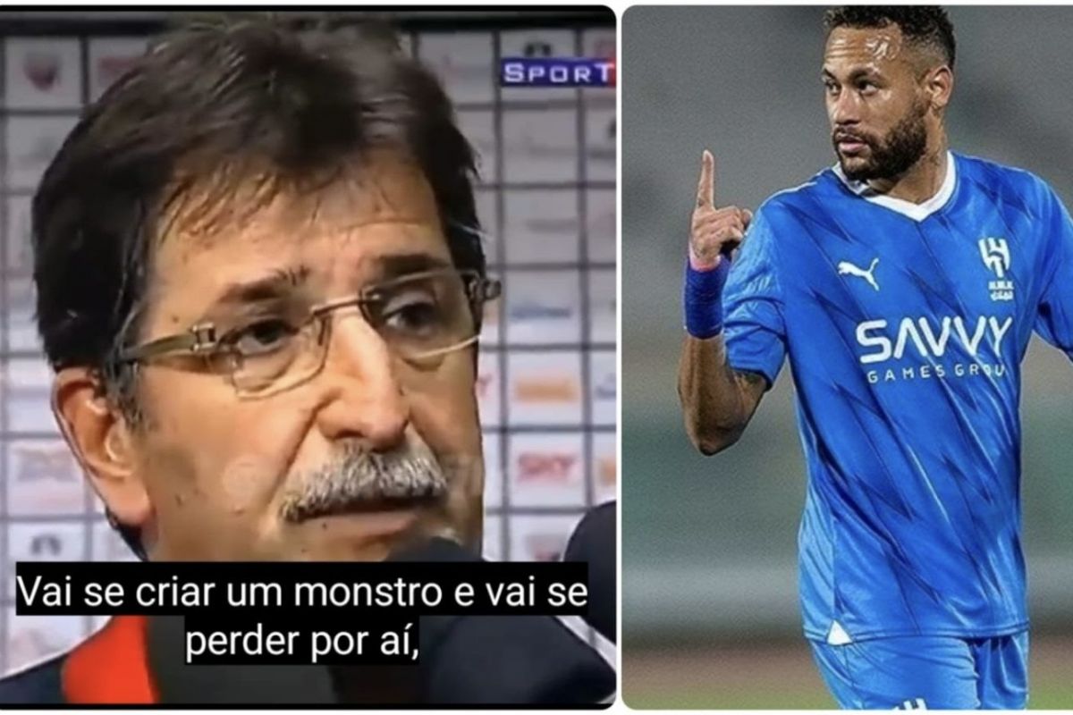 Tuiteiro lembra que Renê Simões já falava verdades de Neymar 14 anos atrás