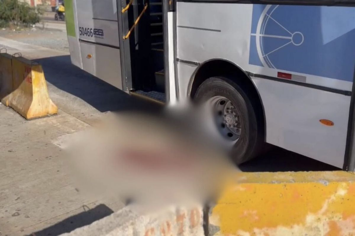 Passageira perde braço após acidente com ônibus do transporte coletivo em Goiânia