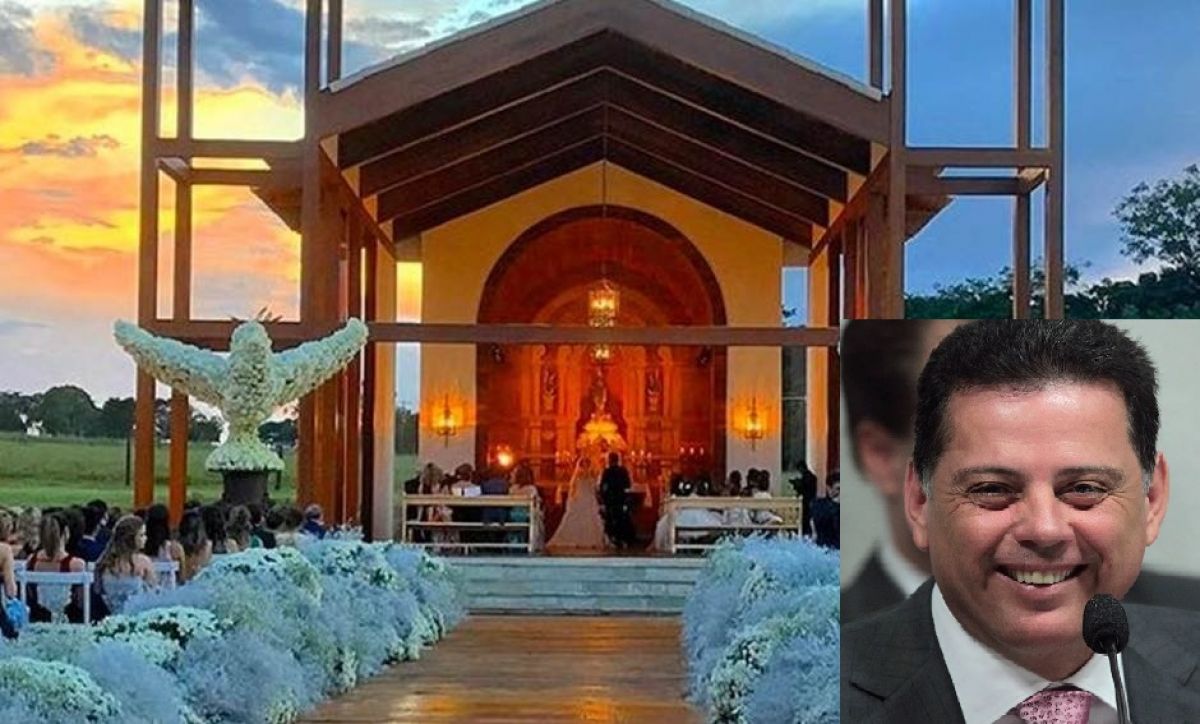 Tuiteiro lembra de igreja que Marconi construiu para o casamento da própria filha