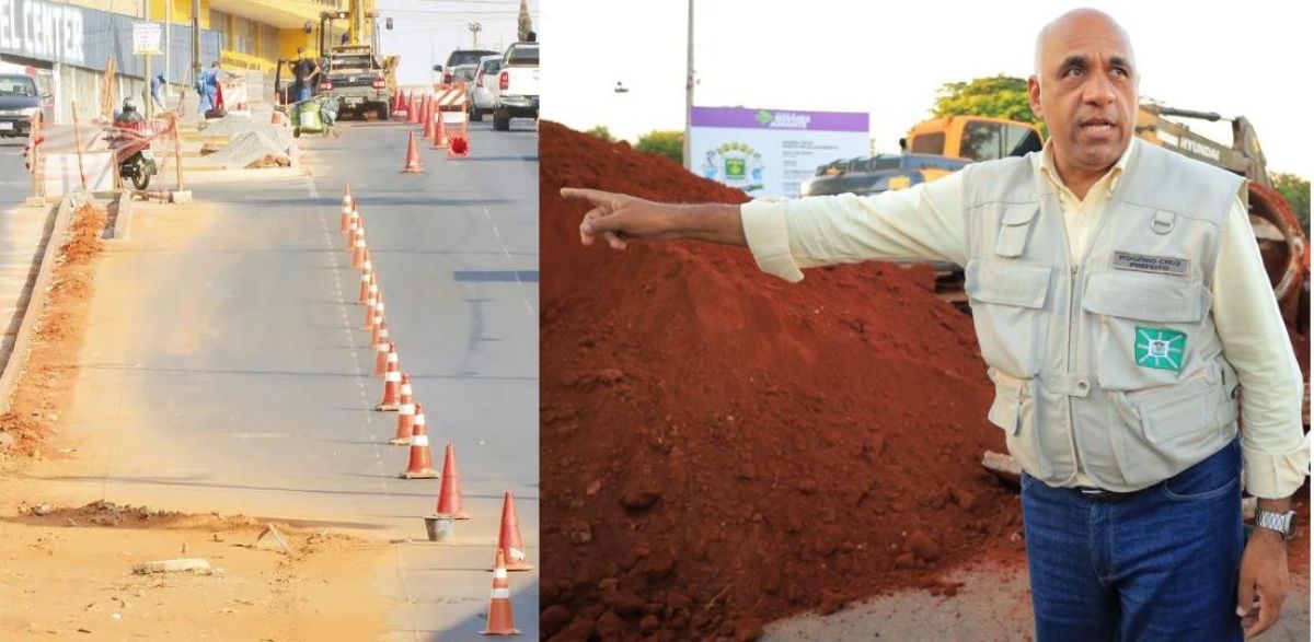 Gestão Rogério Cruz lança obra na Avenida Castelo Branco com licitação atrasada