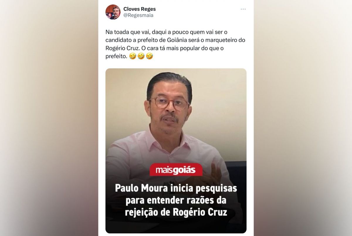 Blogueiro aponta que marqueteiro do prefeito está mais popular que Rogério Cruz