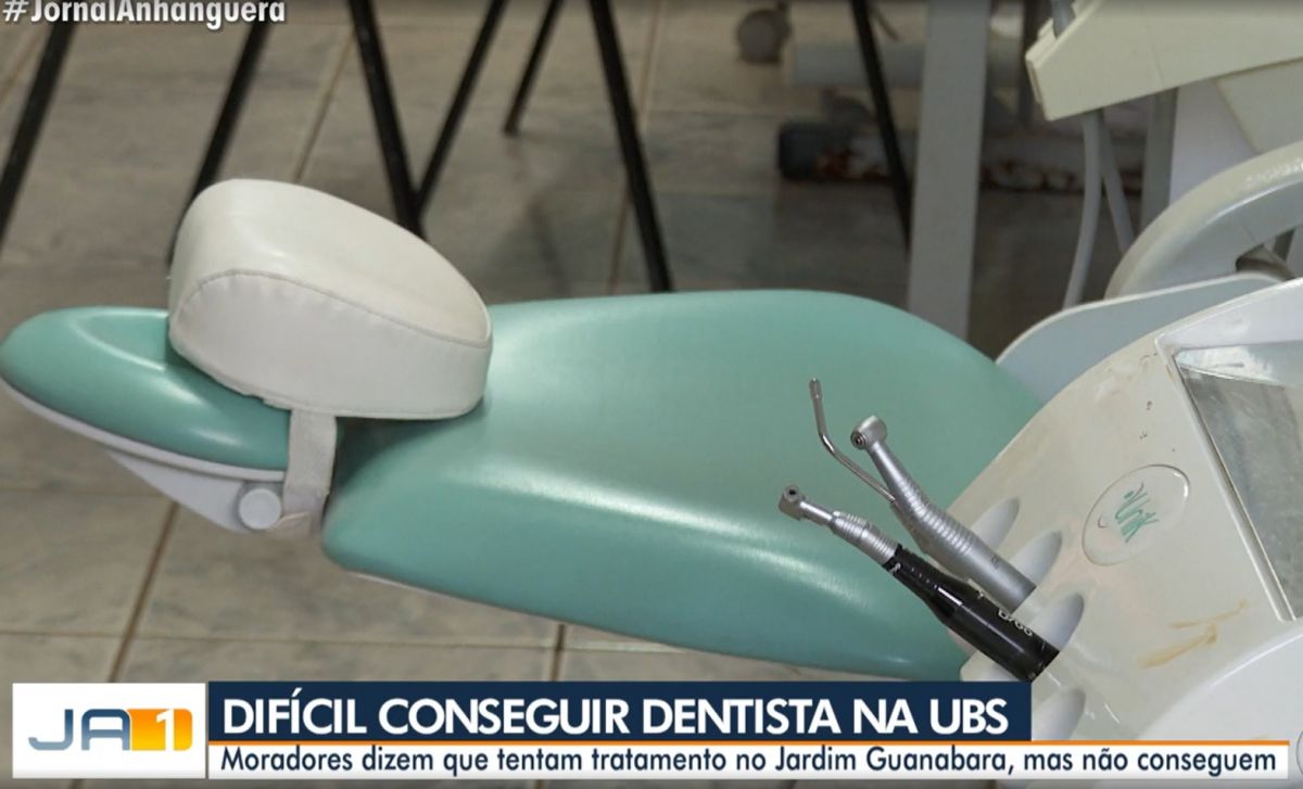 Falta atendimento odontológico nas unidades de saúde de Goiânia, mostra TV Anhanguera