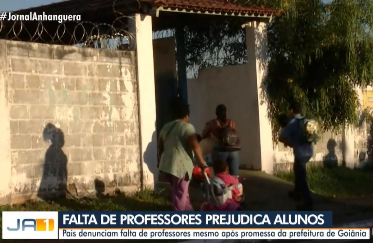 Faltam professores em escolas e Cmeis de Goiânia, denuncia TV Anhanguera