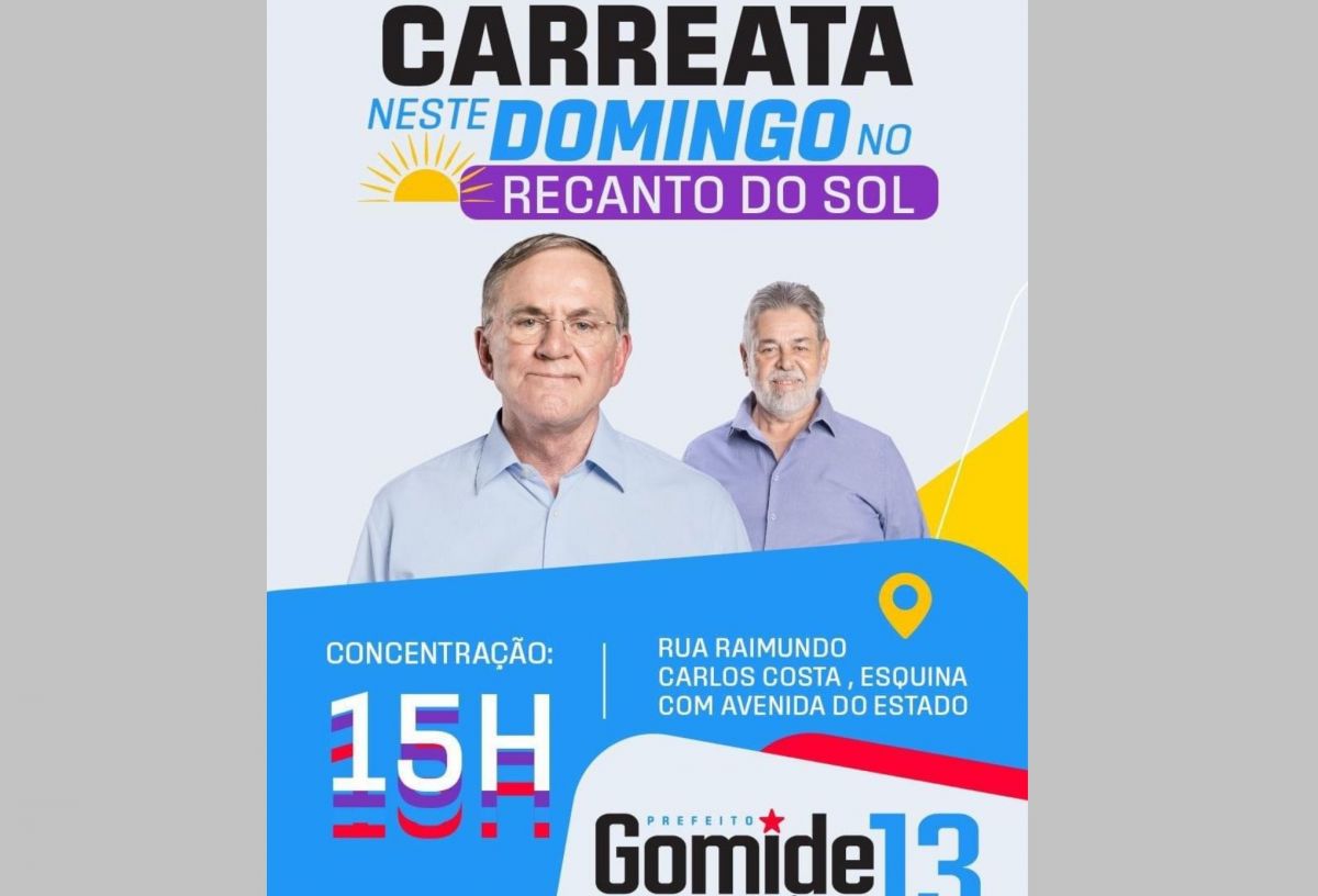 Gomide aposta no azul e esconde o vermelho do PT em Anápolis