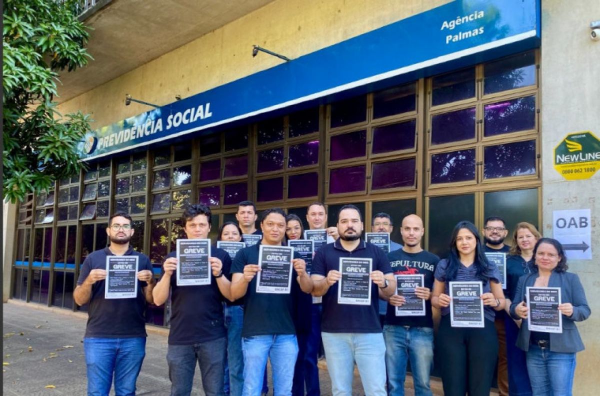 Servidores do INSS entram em greve por melhores salários